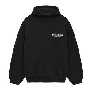 Fear of God Essentials Fleece Hoodie II 'Black'